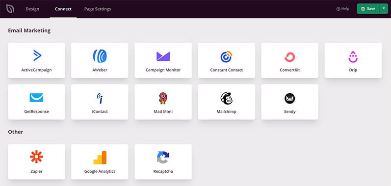 email-marketing-integrations - SeedProd SeedProd email marketing integrations