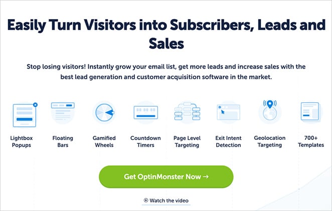 OptinMonster Conversion Optimization Software