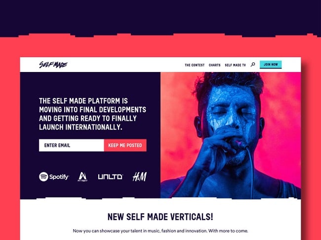 Self-Made - SeedProd Self Made coming soon page example