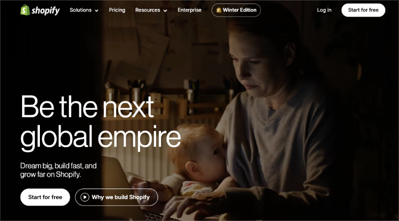 shopify - SeedProd Shopify ecommerce platform branding for businesses that sell products alongside services