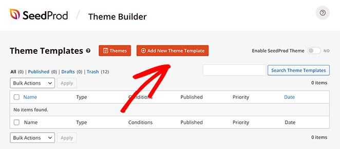 add-new-theme-template - SeedProd Add new theme template