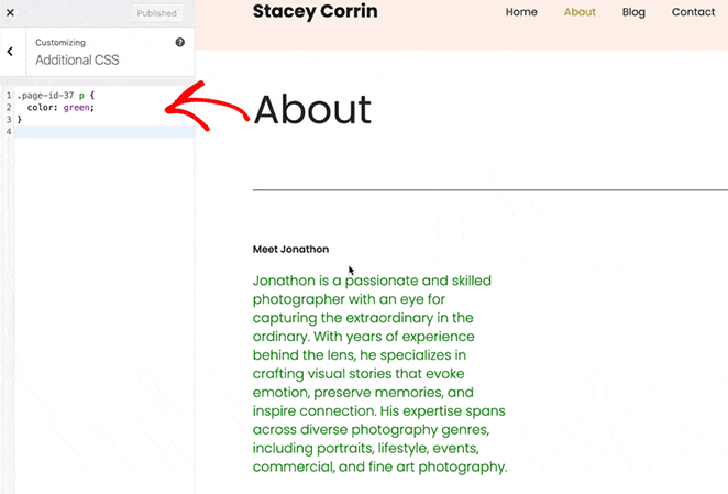 custom-css-WordPress-page-id - SeedProd Adding custom CSS to specific page IDs in WordPress