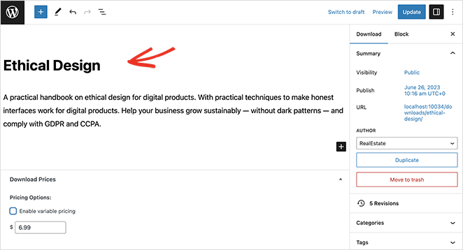 edd-product-information - SeedProd EDD product information