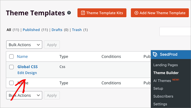 edit-global-css-template-seedprod - SeedProd Editing the Global CSS template in SeedProd