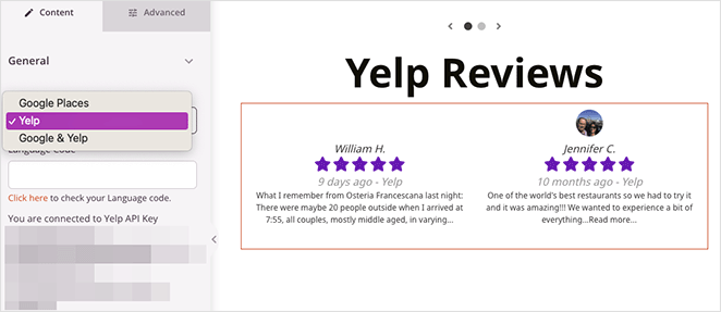 embed-yelp-reviews-wordpress - SeedProd Embed Yelp reviews WordPress