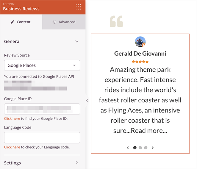 google-business-reviews - SeedProd Display google my business and yelp reviews on the about page