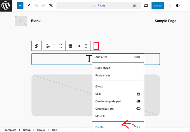 remove-page-title-WordPress - SeedProd Remove page title WordPress block