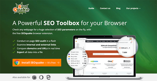 seoquake-popular-WordPress-seo-plugin - SeedProd SEOquake WordPress SEO plugin